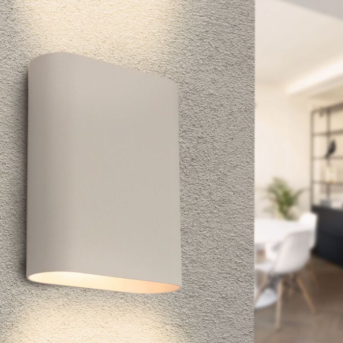 Modern up down wall light white, Rodigo