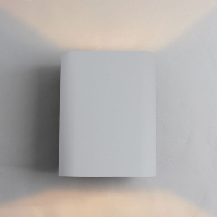 Modern up down wall light white, Rodigo
