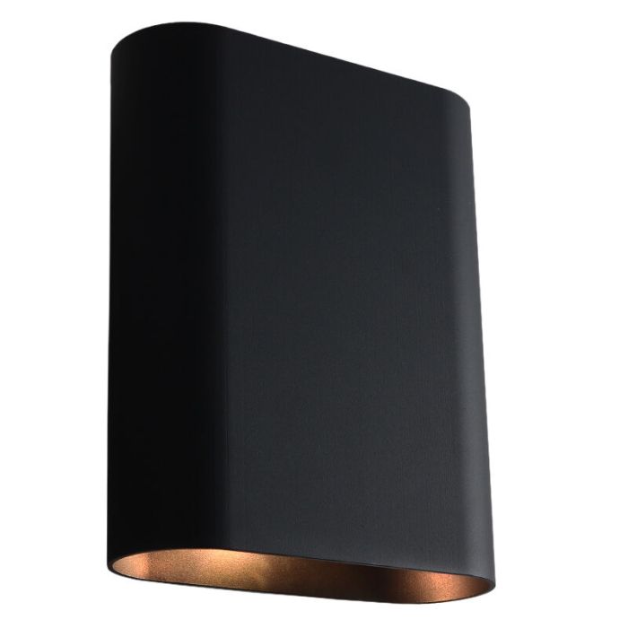 Modern up down wall light black, Rodigo
