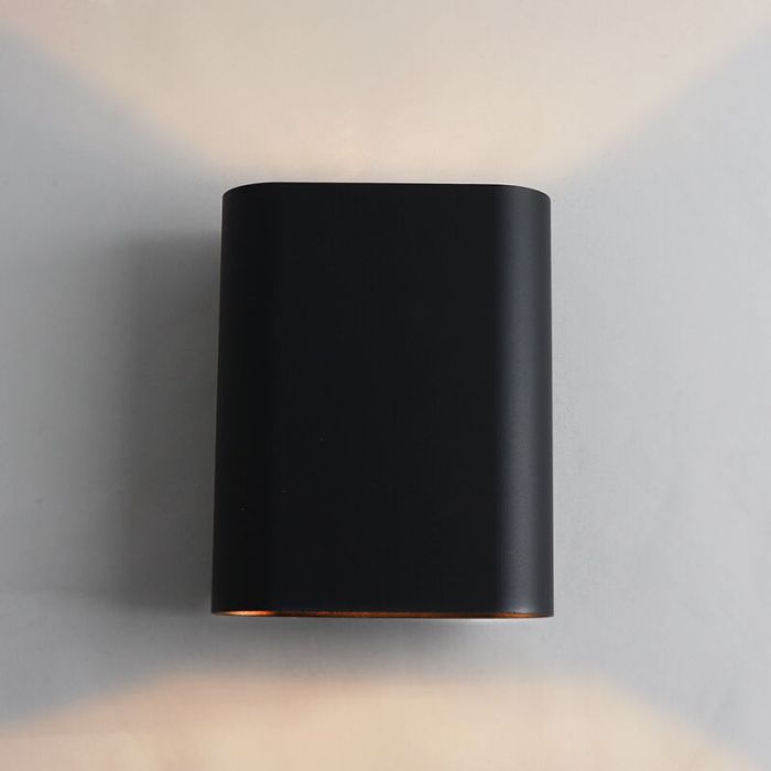 Modern up down wall light black, Rodigo