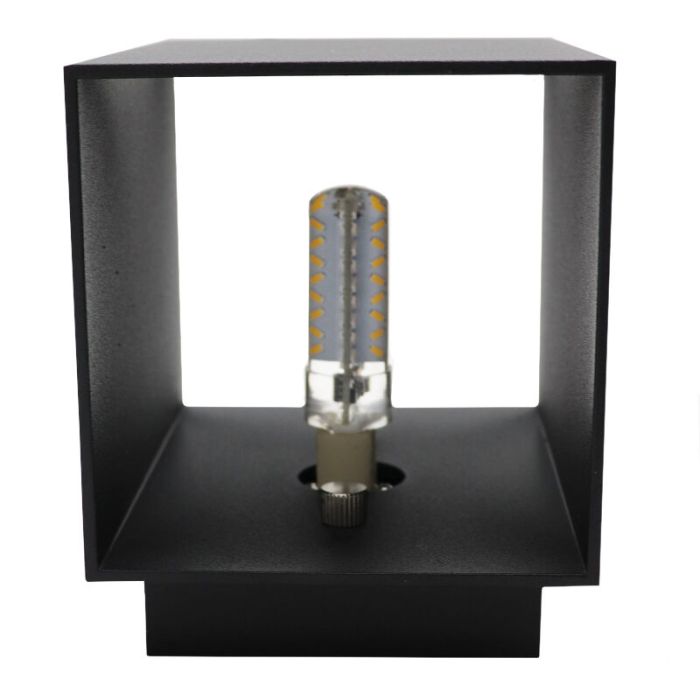 Modern up down wall light black, Dalila