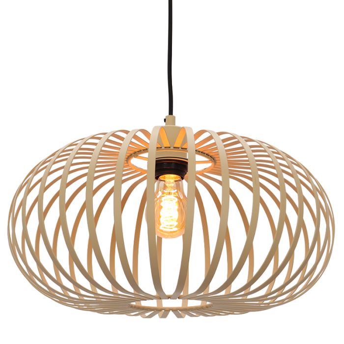 Industrial pendant light beige, Lieve