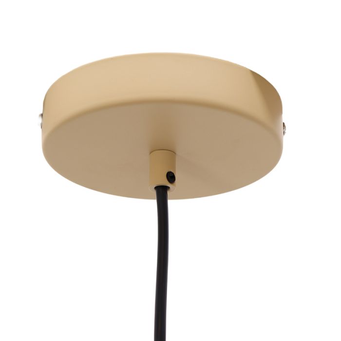 Industrial pendant light beige, Lieve