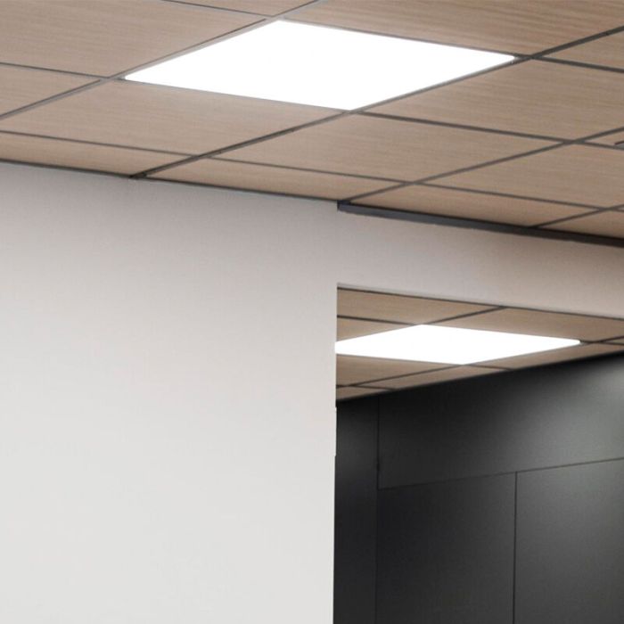 Bisolux 620x620 LED Panel - 38W - 3000K - UGR<19 - Side-Lit