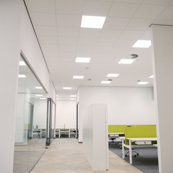 Bisolux 620x620 LED Panel - 38W - 3000K - UGR<19 - Side-Lit
