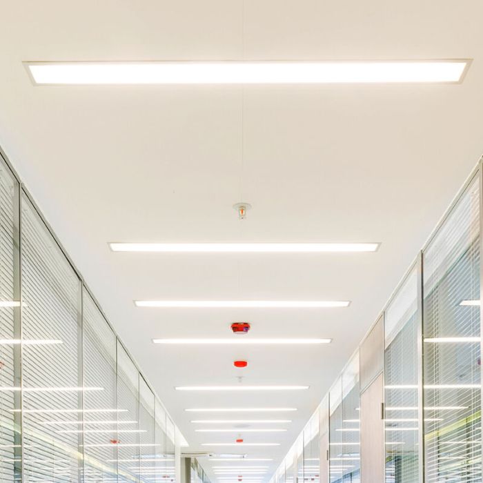Bisolux 1200x300 LED Panel - 38W - 3000K - UGR<19 - Side-Lit