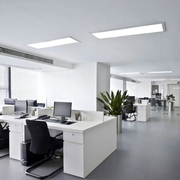 Bisolux 1200x300 LED Panel - 38W - 3000K - UGR<19 - Side-Lit