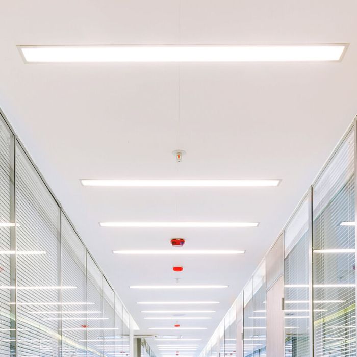 Bisolux 1200x300 LED Panel - 38W - 6000K - Dimmable - UGR<19 - Side-Lit
