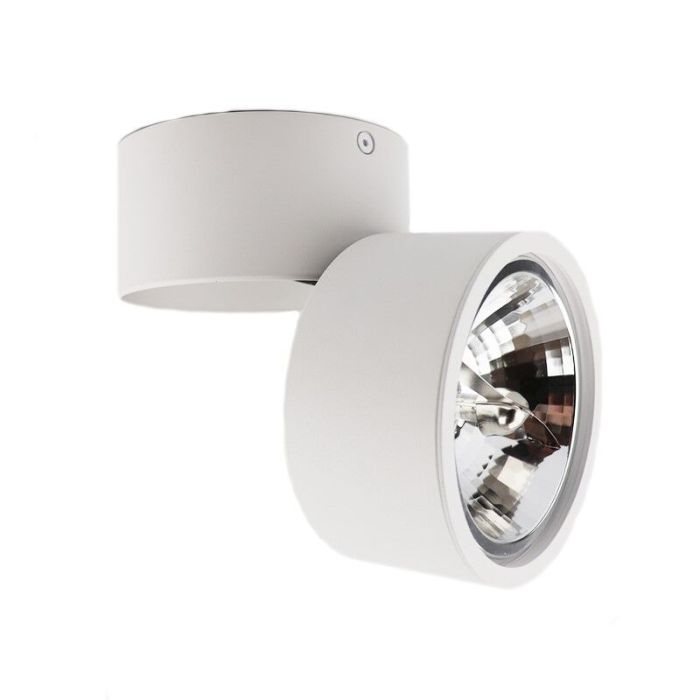 Modern ceiling spotlight white, Reinout