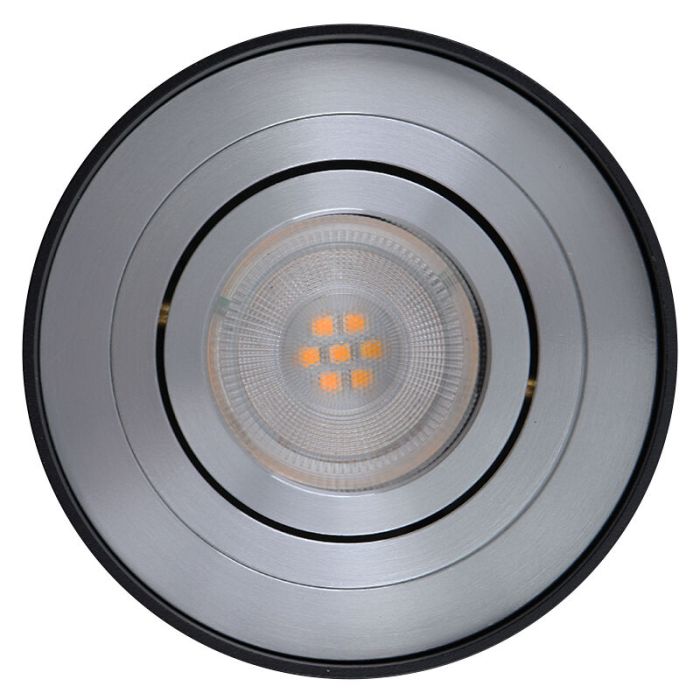Modern surface mounted downlight black, Snertinge