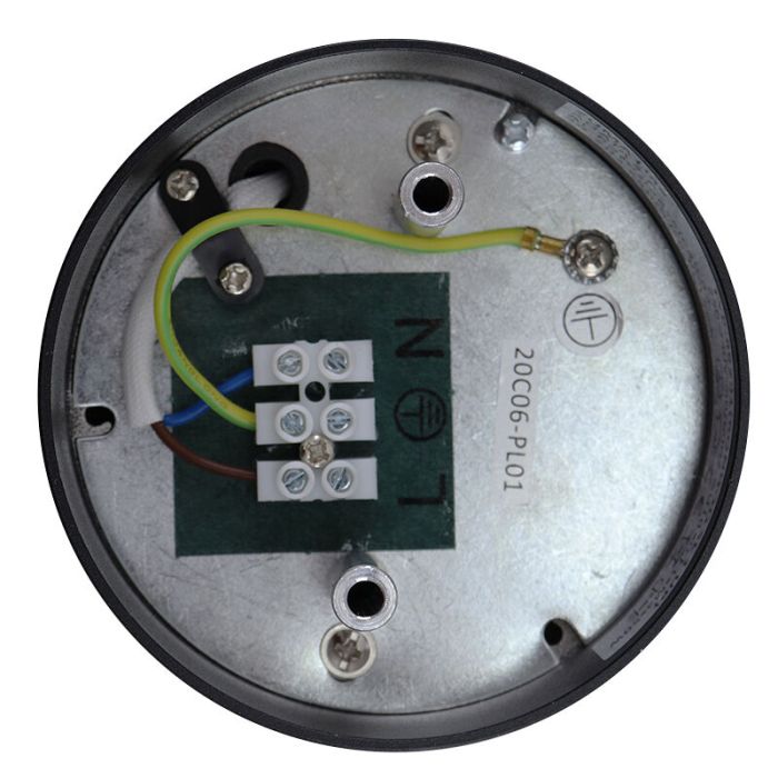 Modern surface mounted downlight black, Snertinge