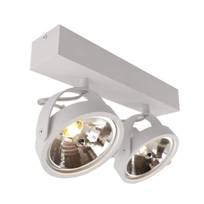 Modern ceiling spotlight white, Go2