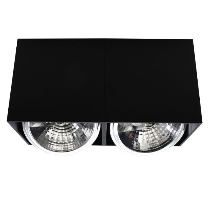 Modern surface mounted downlight black, Harup