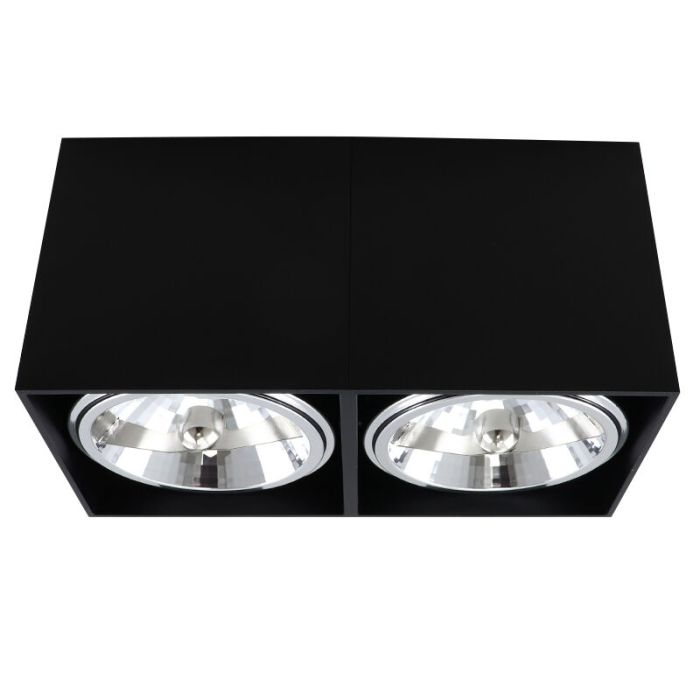 Modern surface mounted downlight black, Harup