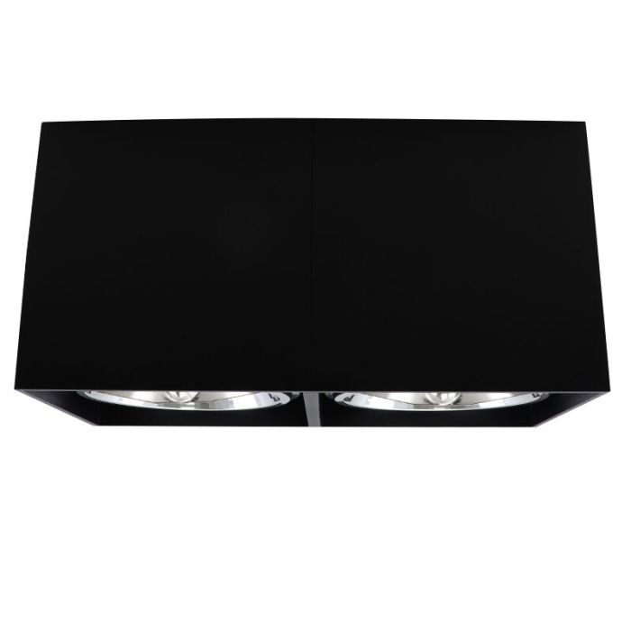 Modern surface mounted downlight black, Harup
