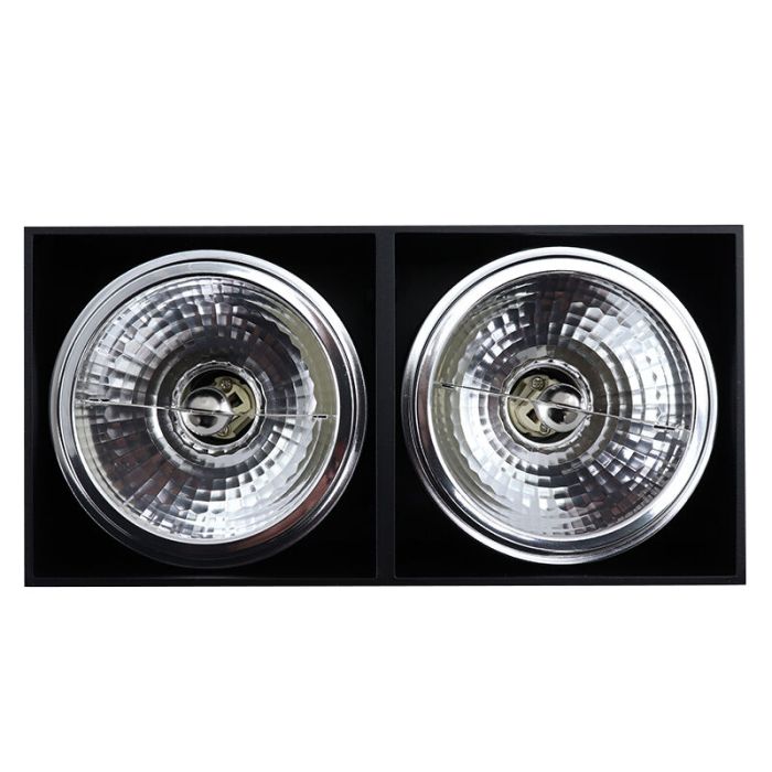 Modern surface mounted downlight black, Harup