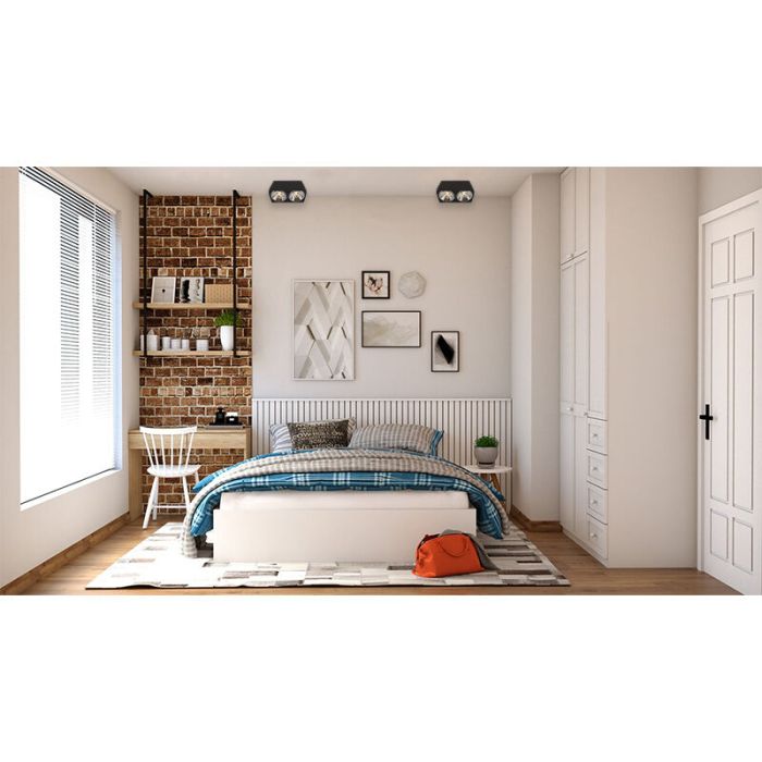 Modern surface mounted downlight black, Harup