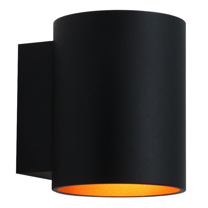 Modern up down wall light gold, Dalila