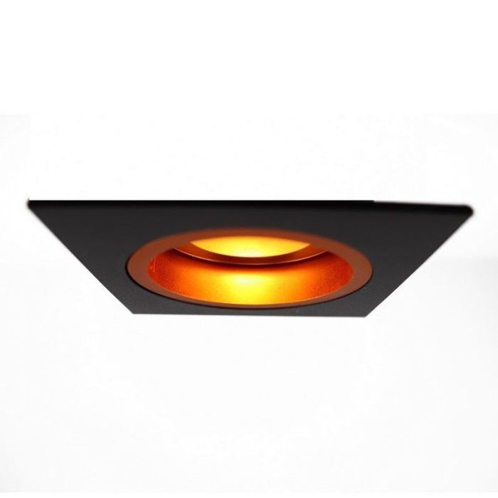 Modern recessed light gold, Bredal