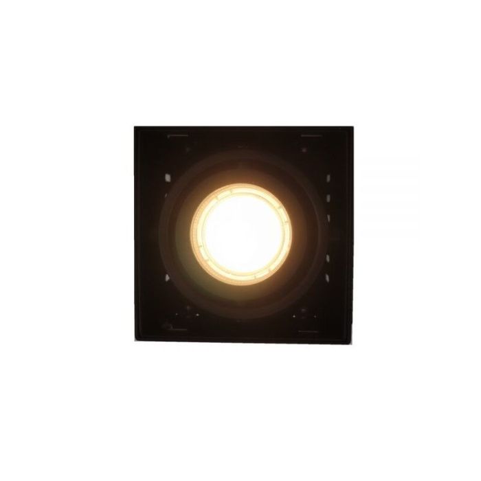 Modern trimless recessed downlight black, Wilhelm