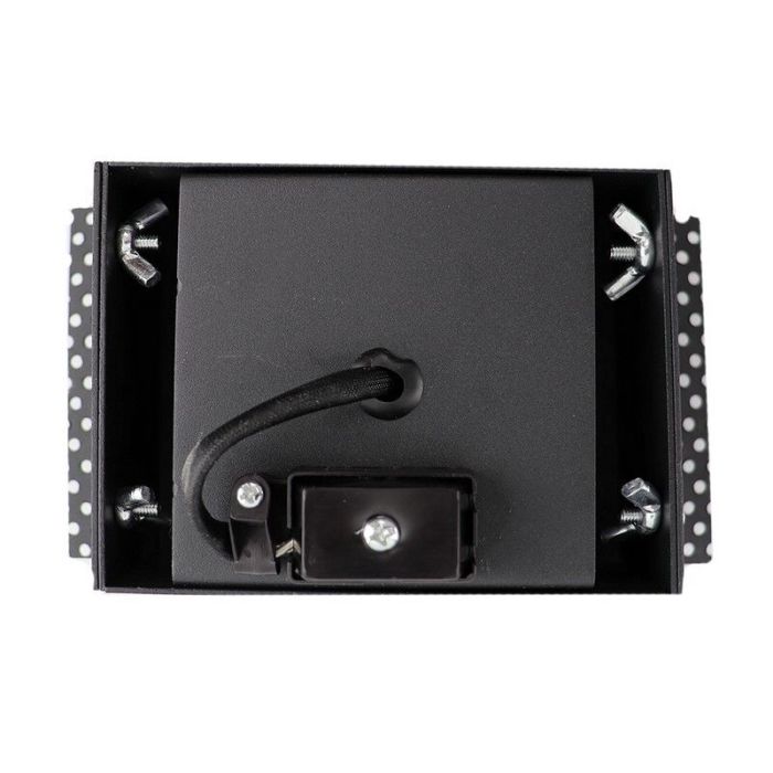 Modern trimless recessed downlight black, Wilhelm
