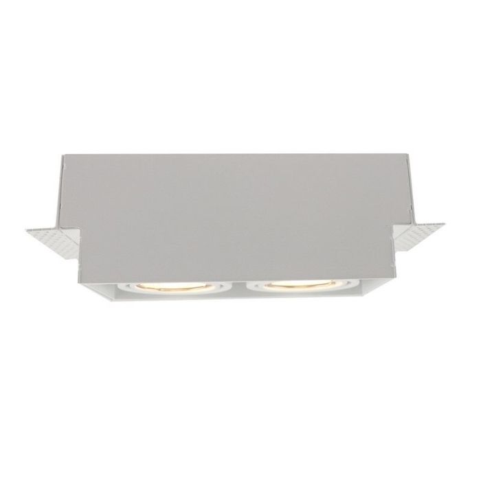 Modern trimless recessed downlight white, Wilhelm