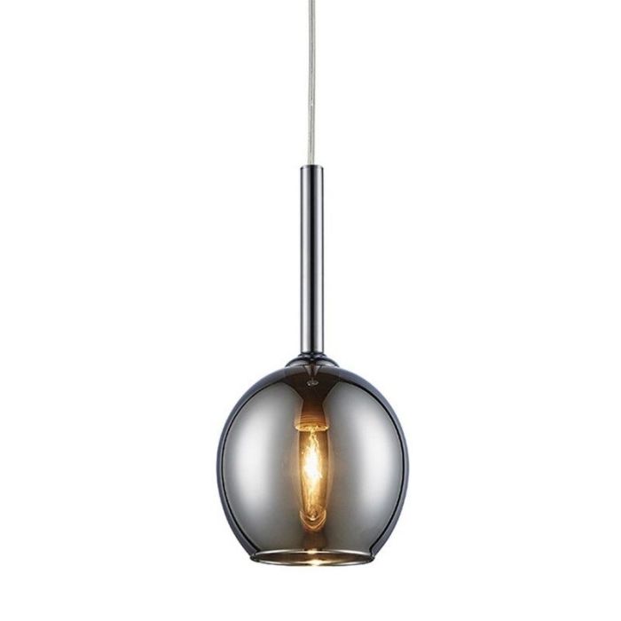 Design pendant light chrome, Gwendolynn