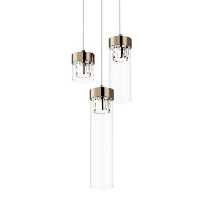Design pendant light gold, Maxwell