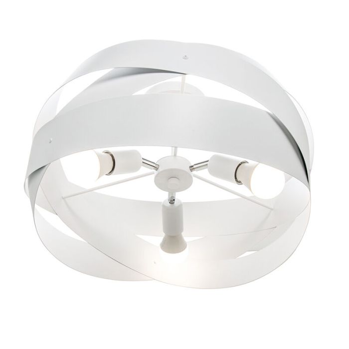 Modern ceiling light white, Tanno