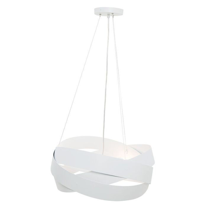 Modern pendant light white, Tanno