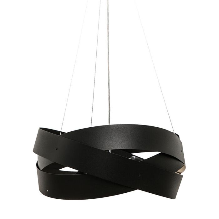 Modern pendant light black, Tanno