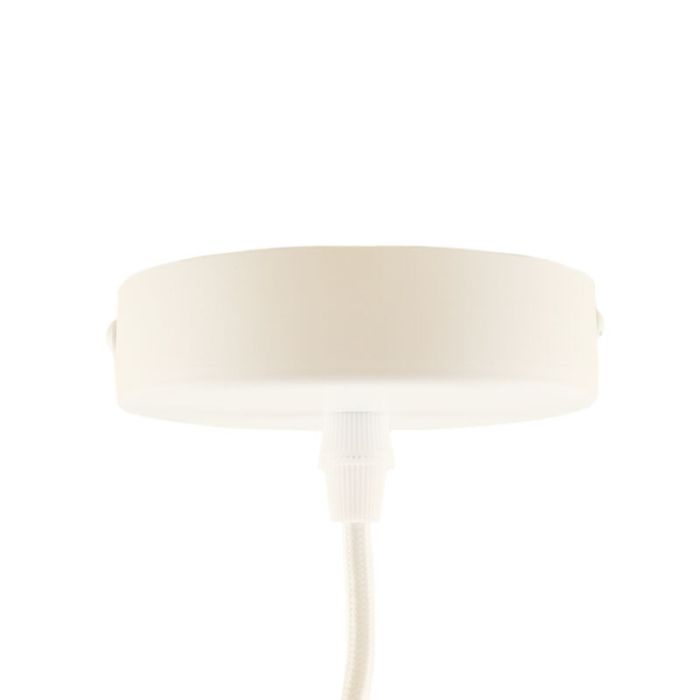 Modern pendant light without shade white, Rika