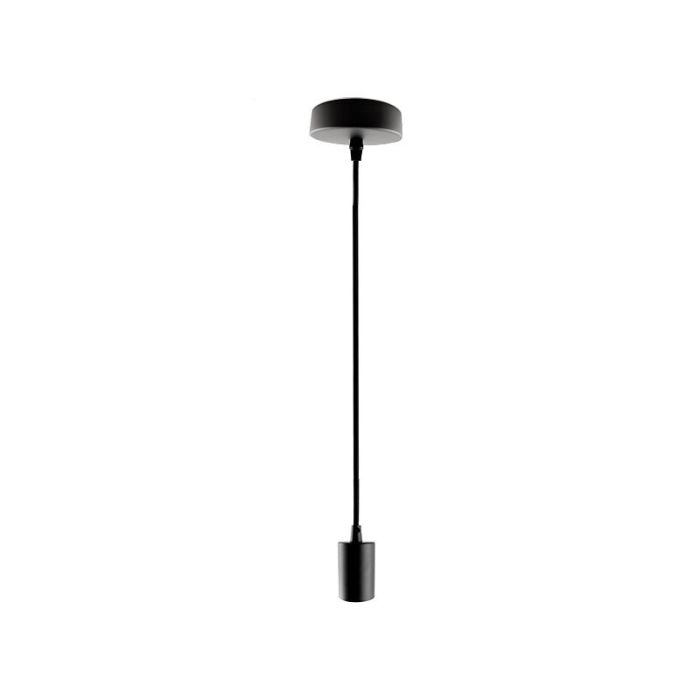 Modern pendant light without shade black, Rika
