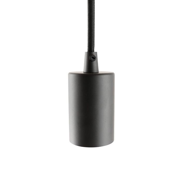 Modern pendant light without shade black, Rika