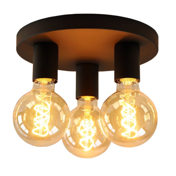 Modern ceiling light black, Rami
