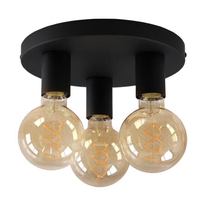 Modern ceiling light black, Rami