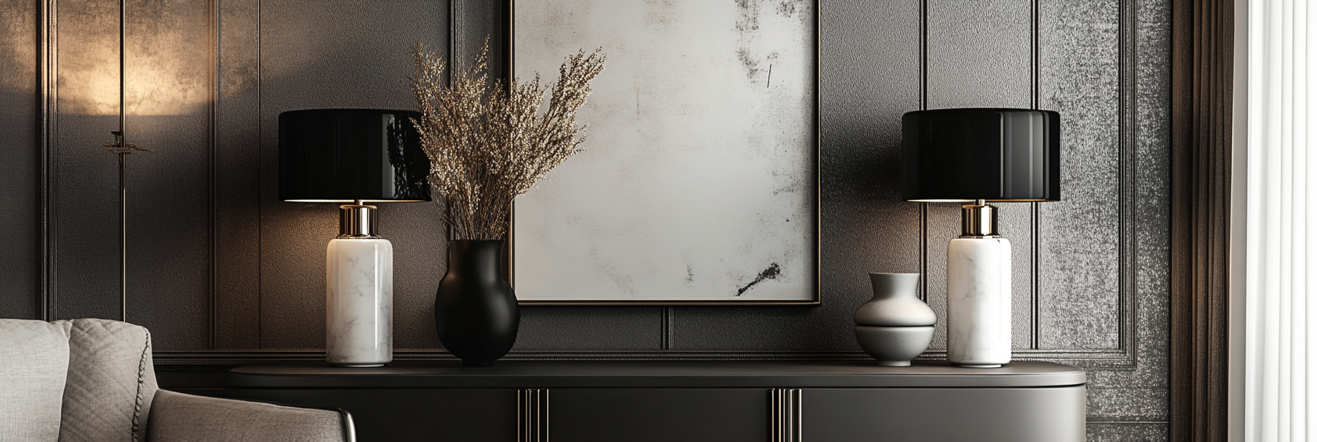 The charm and versatility of grey table lamps
