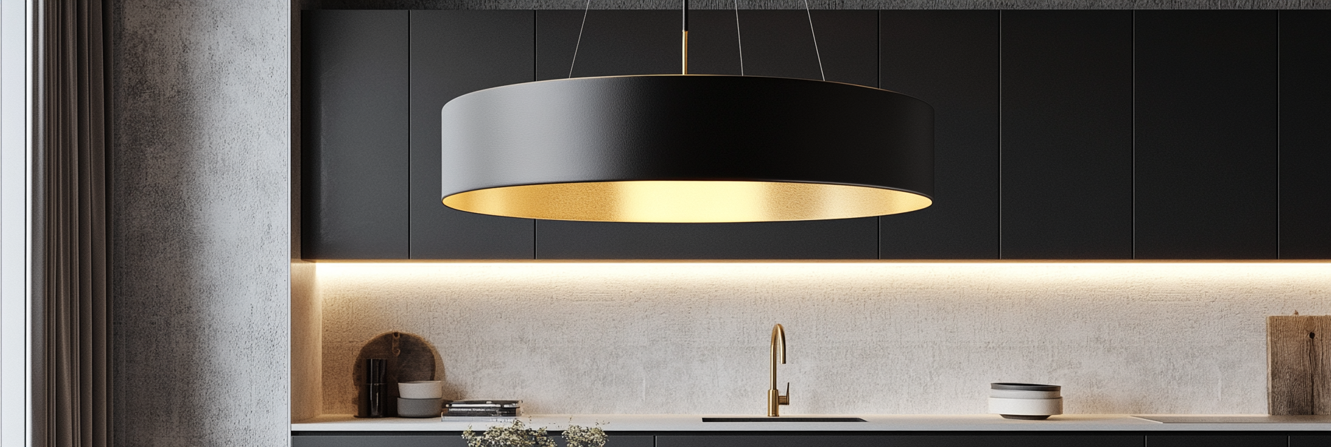 The elegance of black pendant lights in design